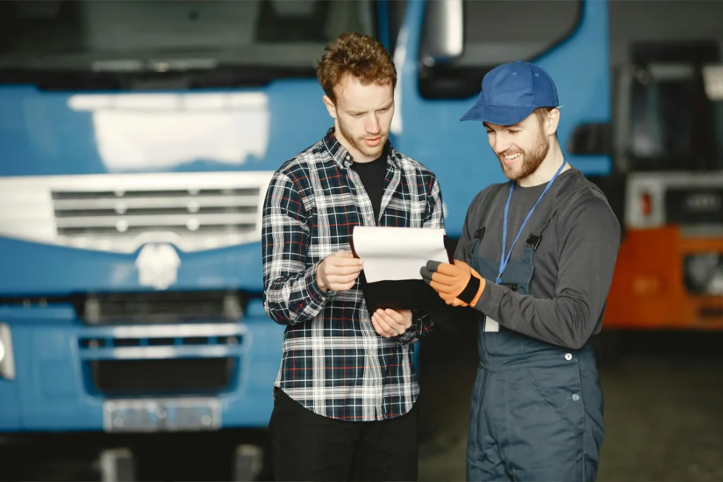 Student receiving mentorship